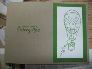 Osterkarte Feierliche