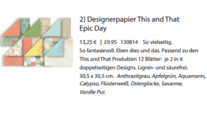 This and That Designerpapier