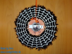 Halloween Kranz genial gruselig