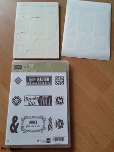Stampin' Up! Stempelset "Du & ich " - gebraucht 10 Euro