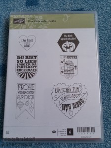 Stampin' Up! Stempelset "Eine Kiste voller Grüße" Nur 2 Stempel benutzt - 12 Euro