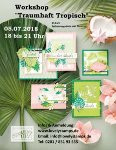 Workshop Traumhaft Tropisch