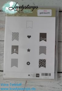 Stampin' Up! Stempelset "Im Fähnchenfieber" gebraucht 15 Euro
