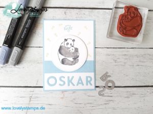 Babykarte_Panda_Blau_Oskar