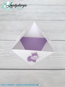 Origami Schale Hippo