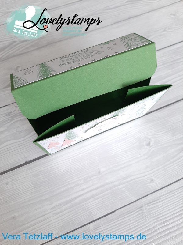 Weihnachtsbox geöffnet