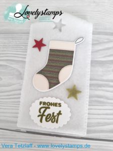 Festliche Strümpfe Filz