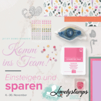 Bild mit Stampin' Up! Material Einstiegswerbung