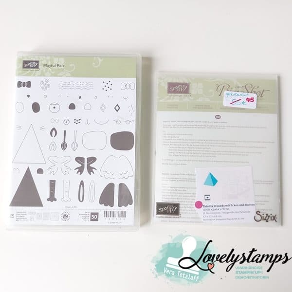Stampin' Up! Playful Pals Stempelset unbenutzt - Stanzen gebraucht - zusammen 45 Euro