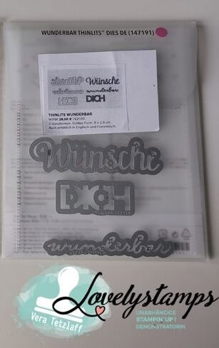 thinlits stanzformen wunderbar stampin up