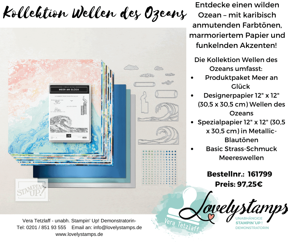Kollektion Wellen des Ozeans