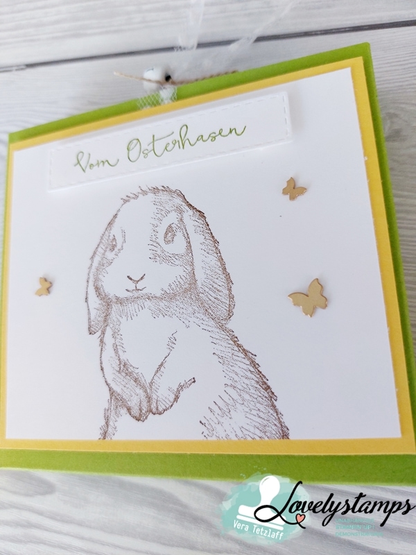 gestempelter Osterhase