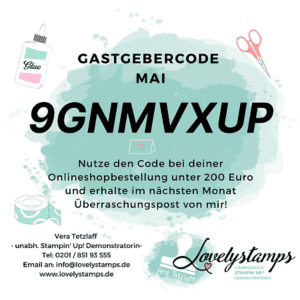 Gastgeber Code Mai 2022