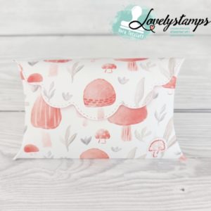 Kissenschachtelverpackung Waldfreunde