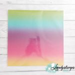 Glitterpapier Regenbogenfarben