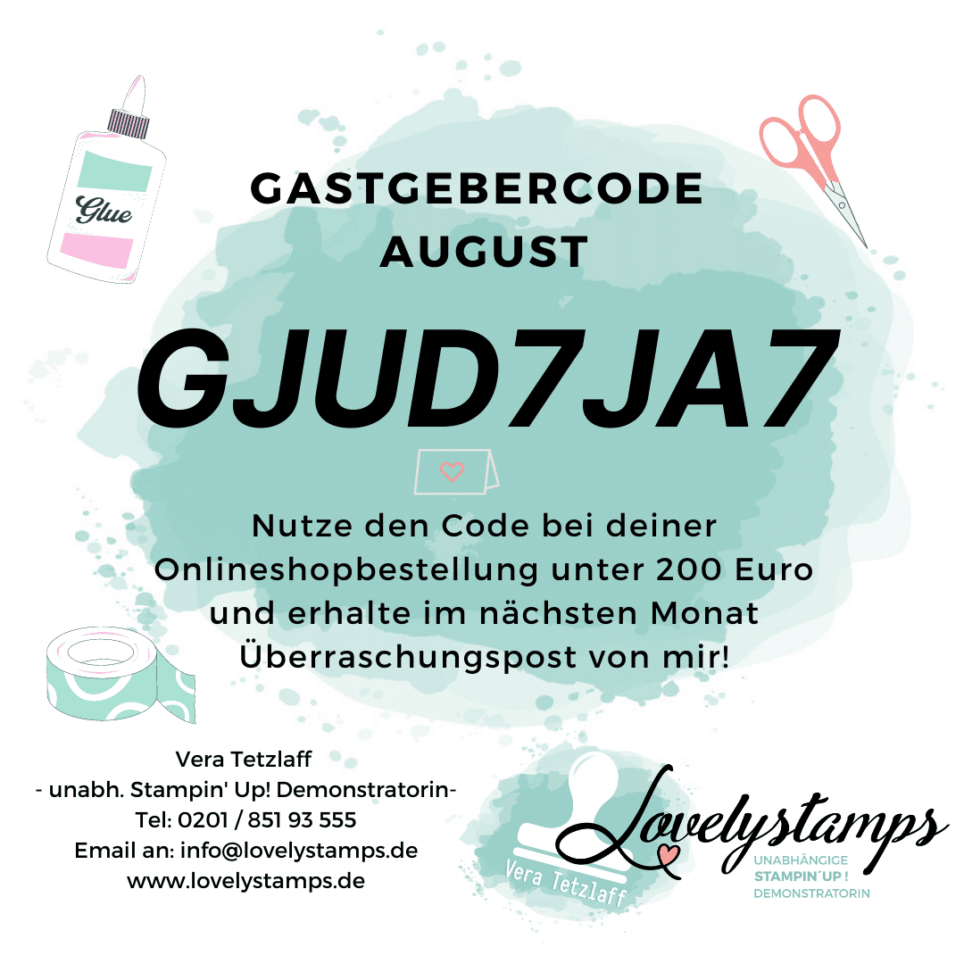 Gastgeber Code August