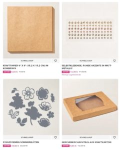 September Angebote Stampin' Up! Onlineshop
