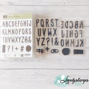 Stempel Layered Letters Alphabet