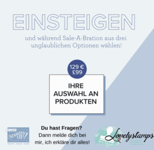 Werbebild Stampin' Up! Einsteigerangebot Option 3