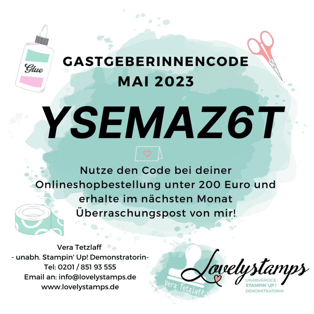 Gastgeberinnen Code Mai 2023