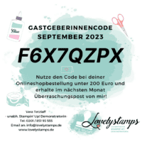 Gastgeberinnen Code für September 2023