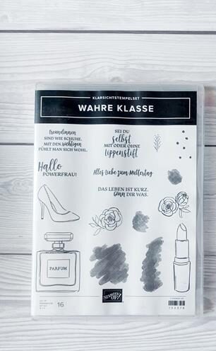 Stampin' Up! Stempelset Wahre Klasse - gebraucht - 15€