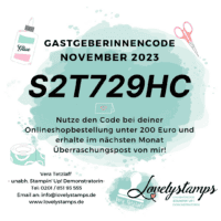 Gastgeberinne Code November 2023