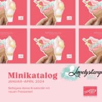 Stampin Up! Minikatalog Januar bis April 2024