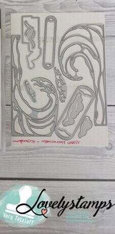 Stampin' Up! Stanzformen Meereswellen - gebraucht - 20€