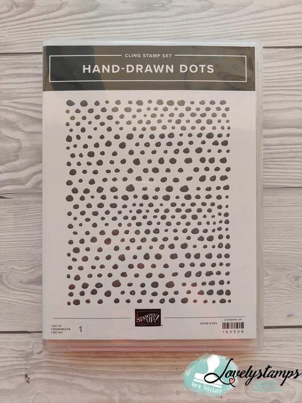 Stampin' Up! Hintergrundstempel Hand Drawn-dots