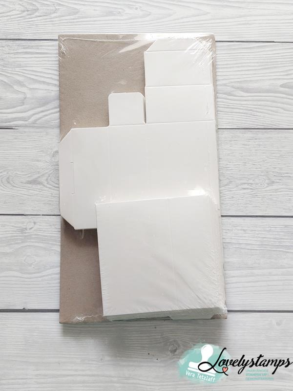 Leckereien Schachteln für immer im Herzen - zusammenfaltbare Schachteln