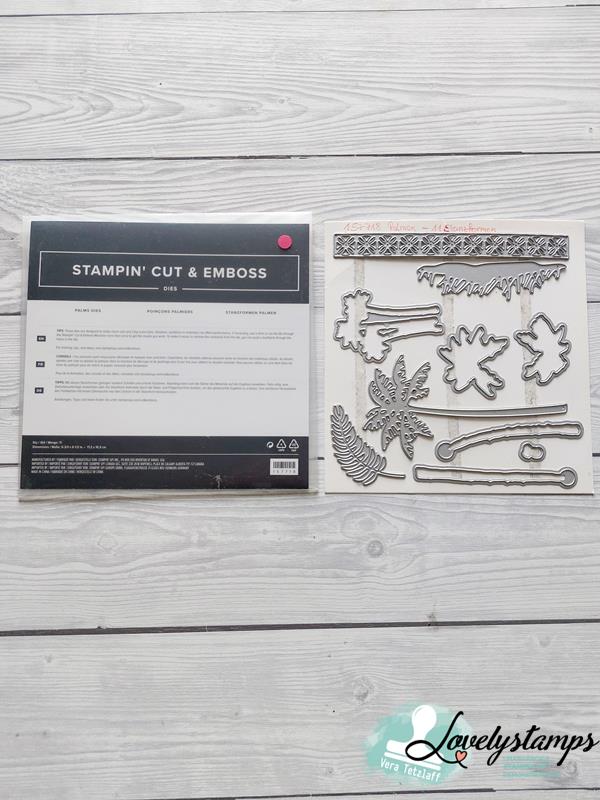 Stampin' Up! Metall Stanzformen Palmen