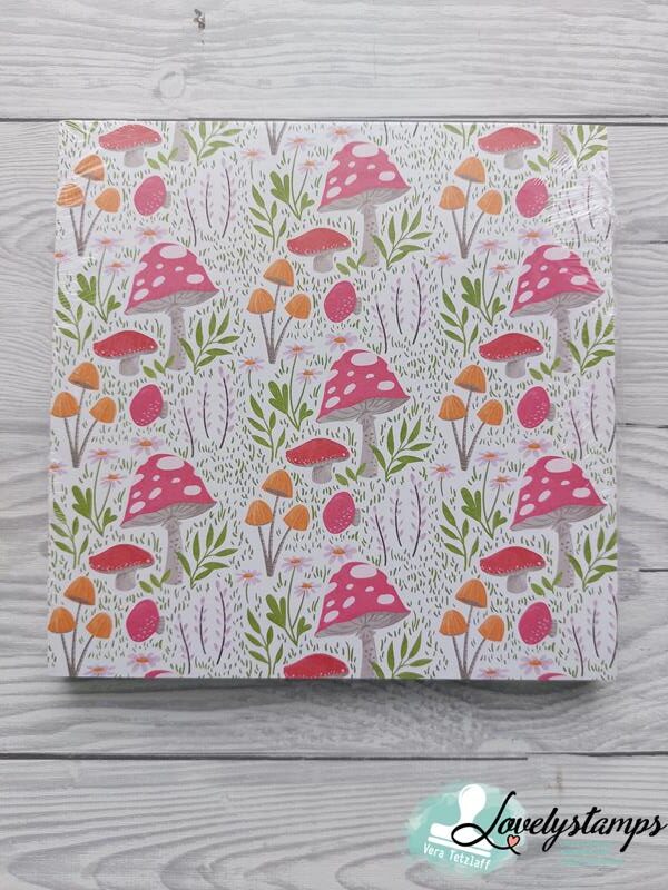 Paket buntes Designerpapier