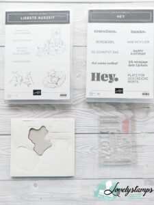 Stempslest Stampin' Up! Liste Auszeit und Hey