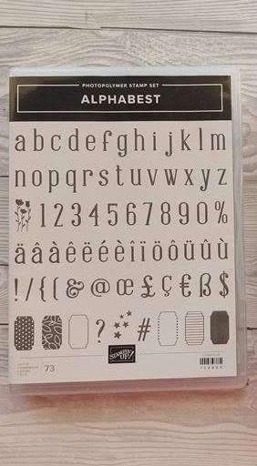 Stampin' Up! Stempelset Alphabest