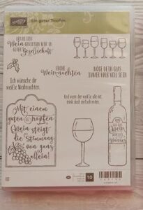 Stampin' Up! Stempelsets "Ein guter Tropfen" - gebraucht - 18 €