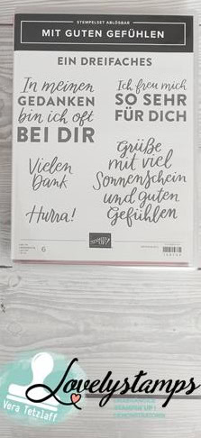 Stampin' Up! Stempelset Mit guten Gefühlen - gebraucht - 22€