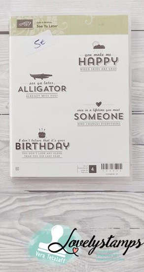 Stampin' Up! Stempelset See Ya Later - gebraucht - 5€