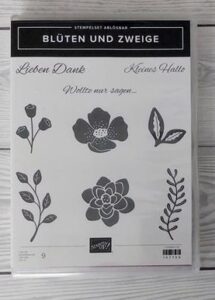 Stampin' Up! Stempelset "Blüten und Zweige" - gebraucht - 12 Euro