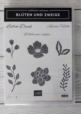 Stampin' Up! Stempelset "Blüten und Zweige" - gebraucht - 12 Euro