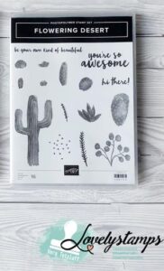 Stampin' Up! Stempelset Flowering Desert - gebraucht - 15€