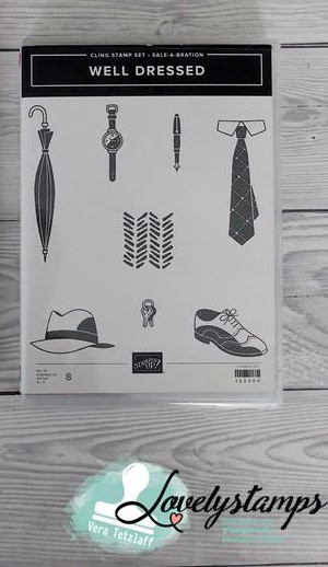 Stampin' Up! Stempelset "Well Dressed" - gebraucht - 12 Euro